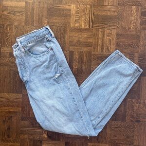 Aritzia Denim Forum High and Loose Mom Jeans - Size 28